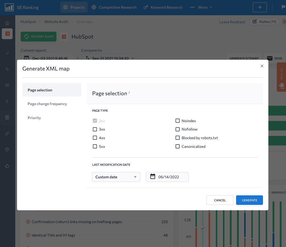 search audit